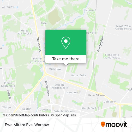 Ewa Mitera Eva map