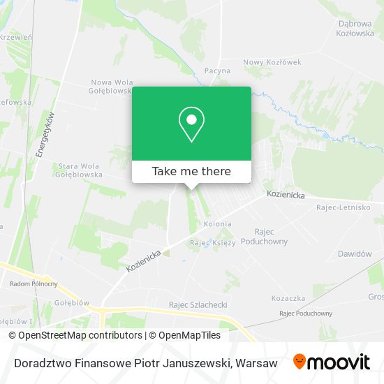 Doradztwo Finansowe Piotr Januszewski map