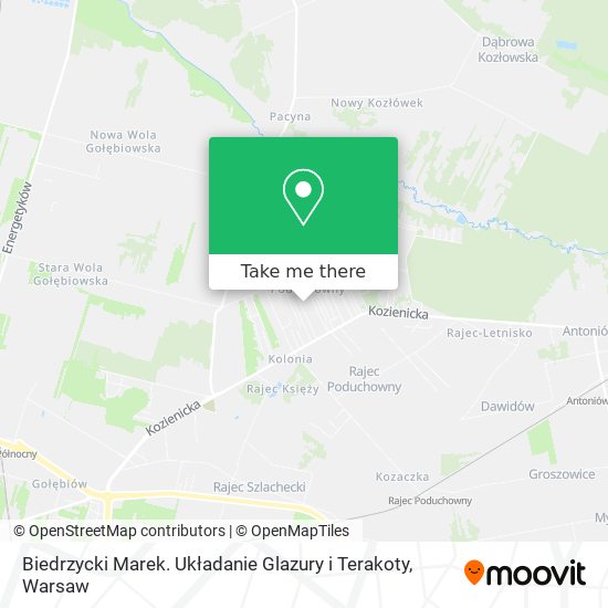 Biedrzycki Marek. Układanie Glazury i Terakoty map