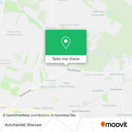 Autohandel map