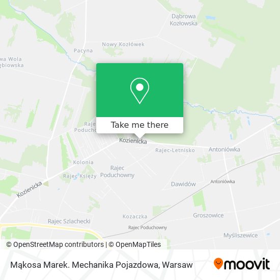 Mąkosa Marek. Mechanika Pojazdowa map