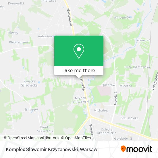 Komplex Sławomir Krzyżanowski map