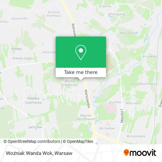 Woźniak Wanda Wok map