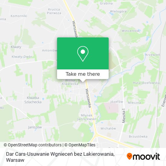 Dar Cars-Usuwanie Wgnieceń bez Lakierowania map