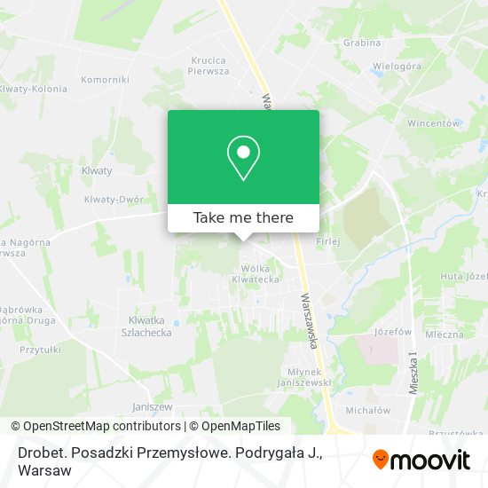 Drobet. Posadzki Przemysłowe. Podrygała J. map