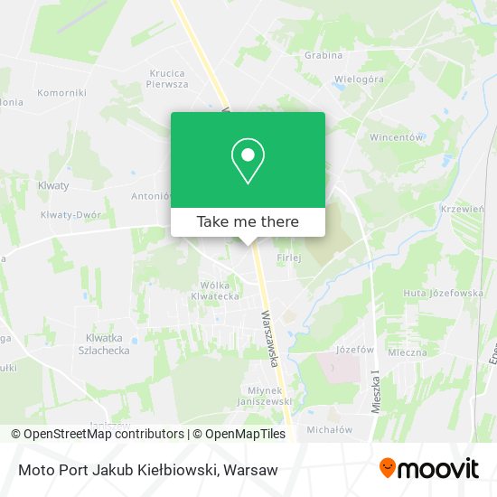 Moto Port Jakub Kiełbiowski map