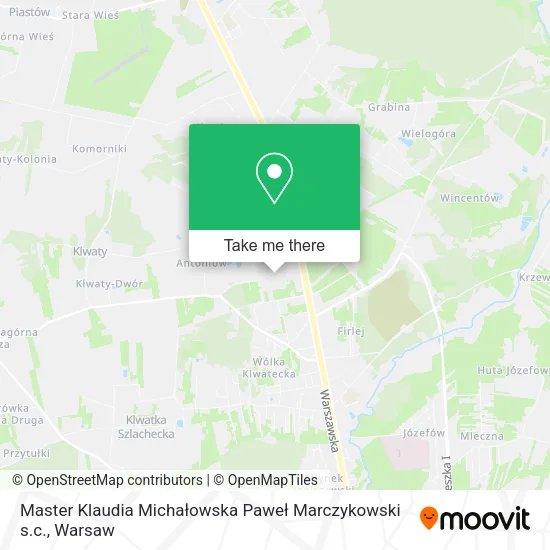 Master Klaudia Michałowska Paweł Marczykowski s.c. map