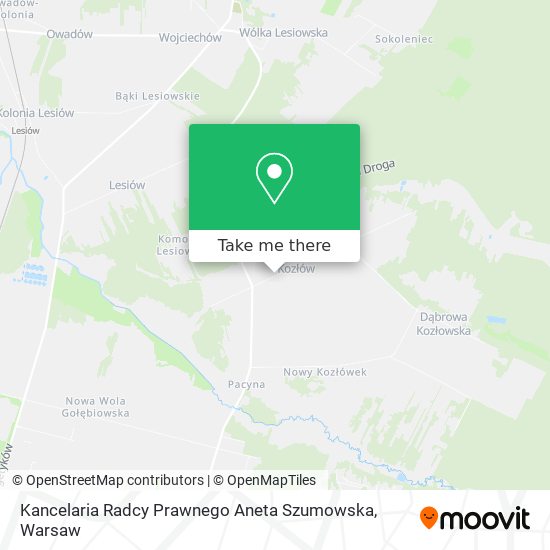 Kancelaria Radcy Prawnego Aneta Szumowska map