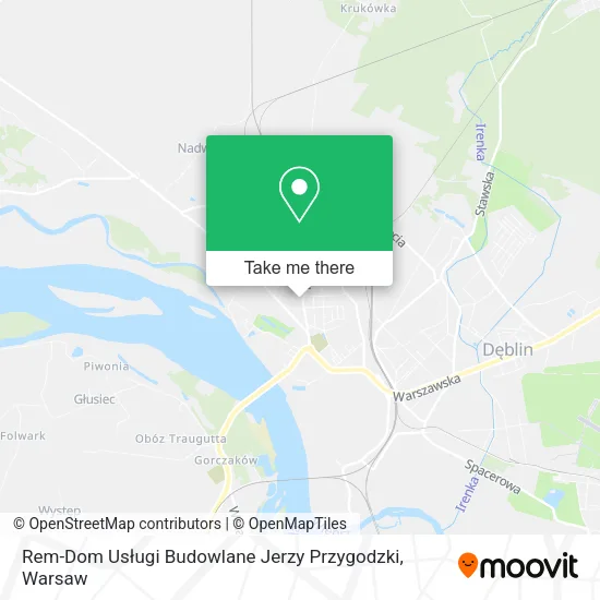 Rem-Dom Usługi Budowlane Jerzy Przygodzki map