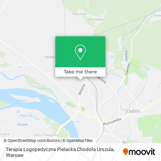 Terapia Logopedyczna Pielacka Chodoła Urszula map