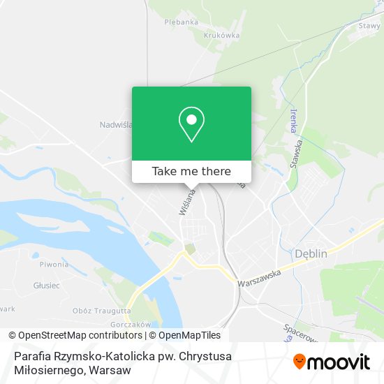 Parafia Rzymsko-Katolicka pw. Chrystusa Miłosiernego map