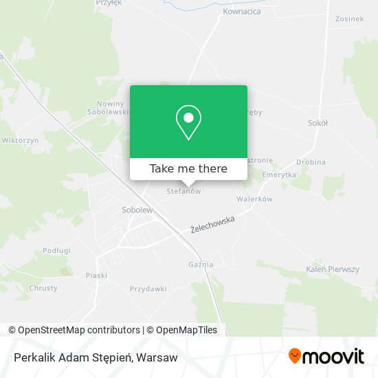 Perkalik Adam Stępień map