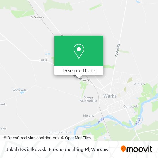 Карта Jakub Kwiatkowski Freshconsulting Pl