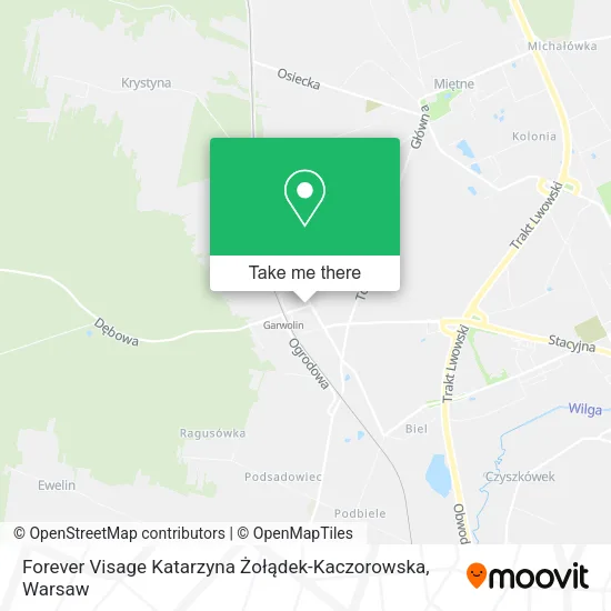 Forever Visage Katarzyna Żołądek-Kaczorowska map