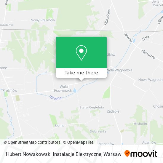 Hubert Nowakowski Instalacje Elektryczne map