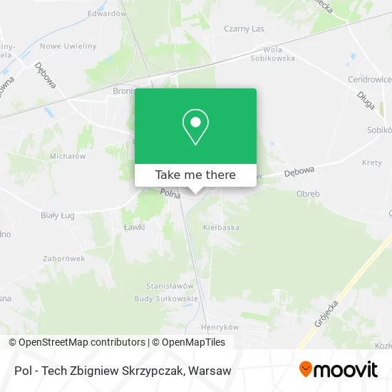 Карта Pol - Tech Zbigniew Skrzypczak