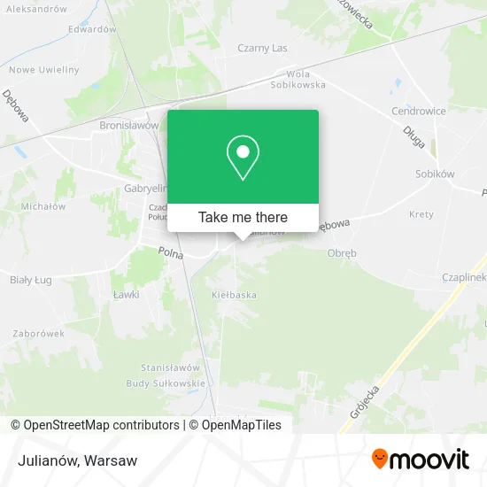 Julianów map