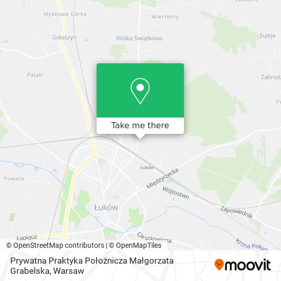 Prywatna Praktyka Położnicza Małgorzata Grabelska map