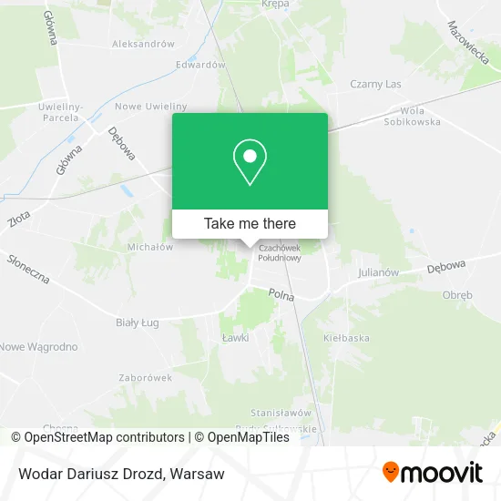 Wodar Dariusz Drozd map