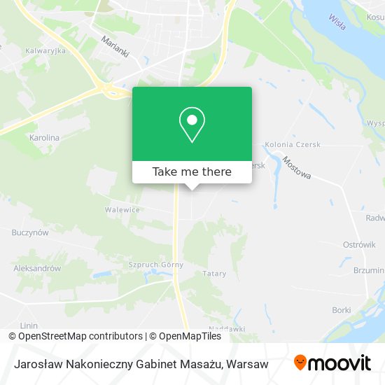 Jarosław Nakonieczny Gabinet Masażu map