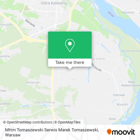 Mttm Tomaszewski Serwis Marek Tomaszewski map