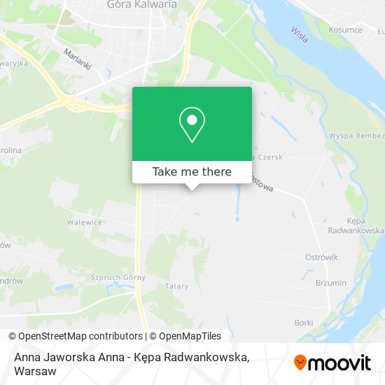 Anna Jaworska Anna - Kępa Radwankowska map