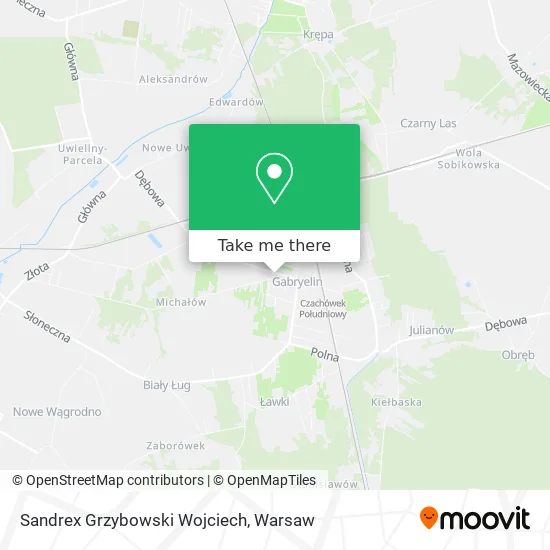 Sandrex Grzybowski Wojciech map
