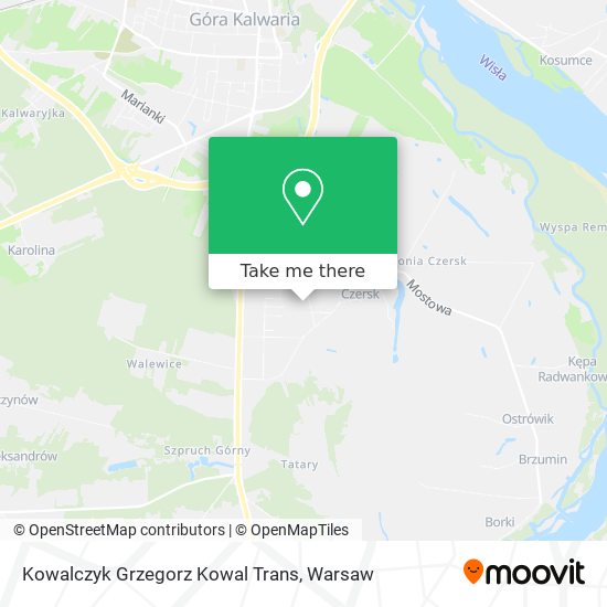 Kowalczyk Grzegorz Kowal Trans map