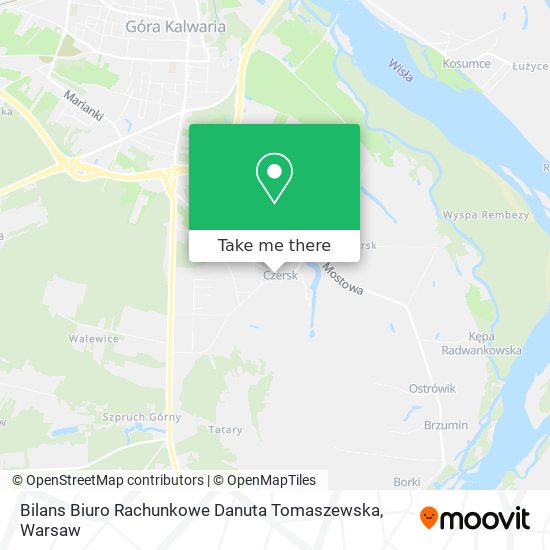 Bilans Biuro Rachunkowe Danuta Tomaszewska map