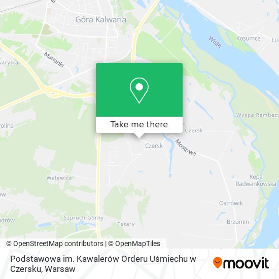 Карта Podstawowa im. Kawalerów Orderu Uśmiechu w Czersku