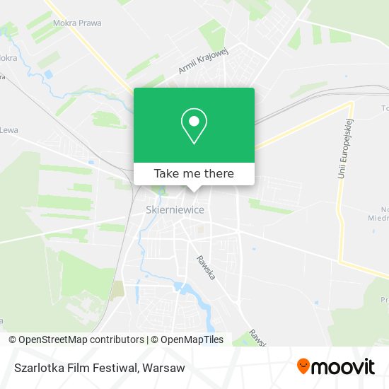 Szarlotka Film Festiwal map