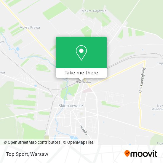 Top Sport map