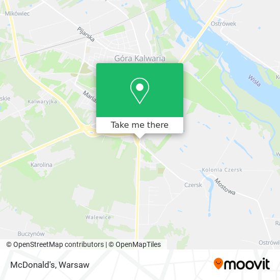 McDonald's map