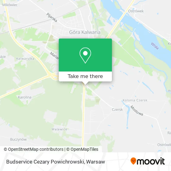 Карта Budservice Cezary Powichrowski