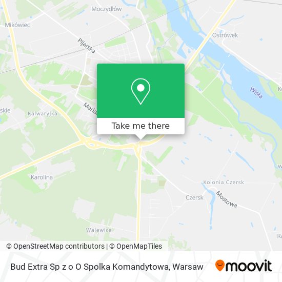 Bud Extra Sp z o O Spolka Komandytowa map