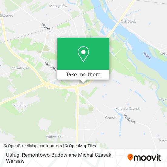 Usługi Remontowo-Budowlane Michał Czasak map