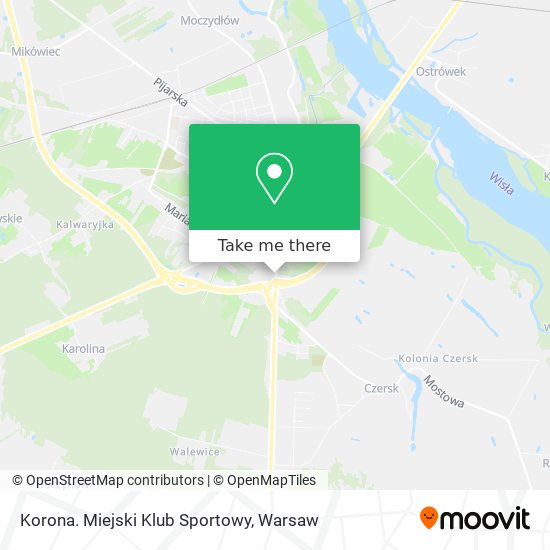 Korona. Miejski Klub Sportowy map