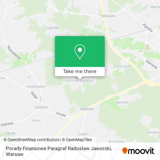 Porady Finansowe Paragraf Radosław Jaworski map