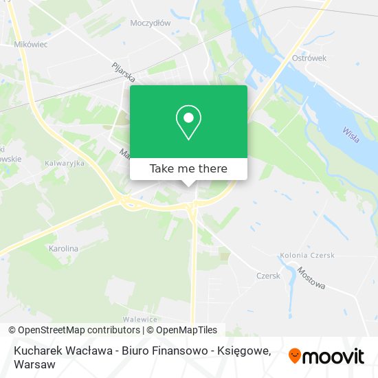 Kucharek Wacława - Biuro Finansowo - Księgowe map