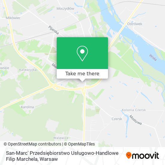 San-Marc' Przedsiębiorstwo Usługowo-Handlowe Filip Marchela map