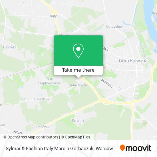 Sylmar & Fashion Italy Marcin Gorbaczuk map