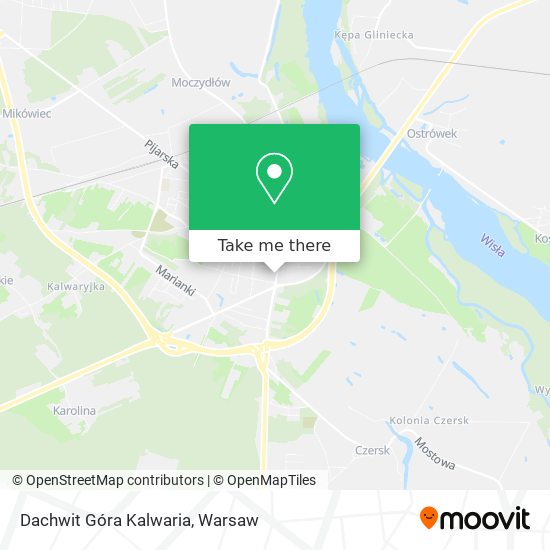 Dachwit Góra Kalwaria map