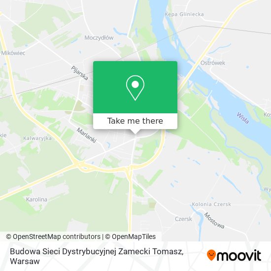 Budowa Sieci Dystrybucyjnej Zamecki Tomasz map