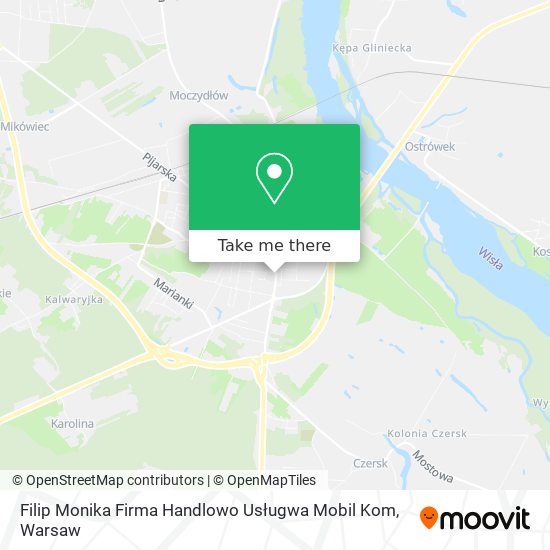 Filip Monika Firma Handlowo Usługwa Mobil Kom map