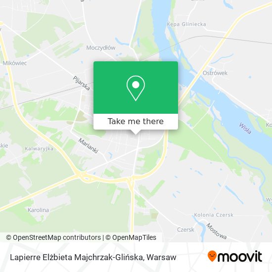 Lapierre Elżbieta Majchrzak-Glińska map