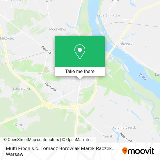 Карта Multi Fresh s.c. Tomasz Borowiak Marek Raczek