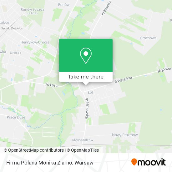 Firma Polana Monika Ziarno map