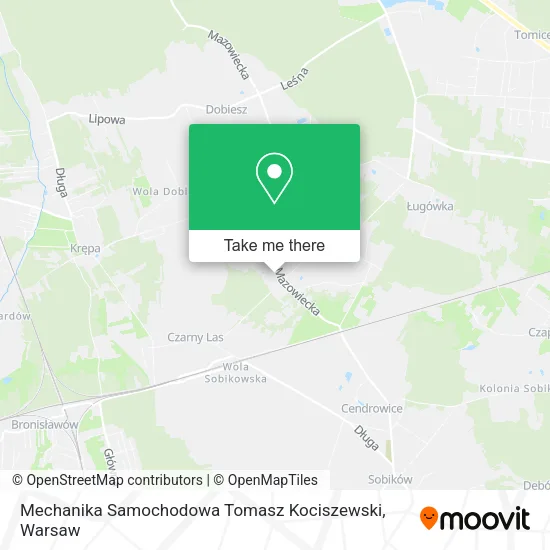 Mechanika Samochodowa Tomasz Kociszewski map