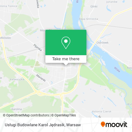 Usługi Budowlane Karol Jędrasik map