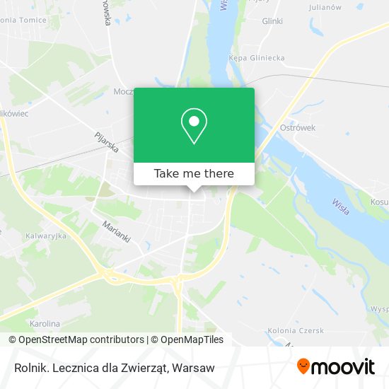 Rolnik. Lecznica dla Zwierząt map